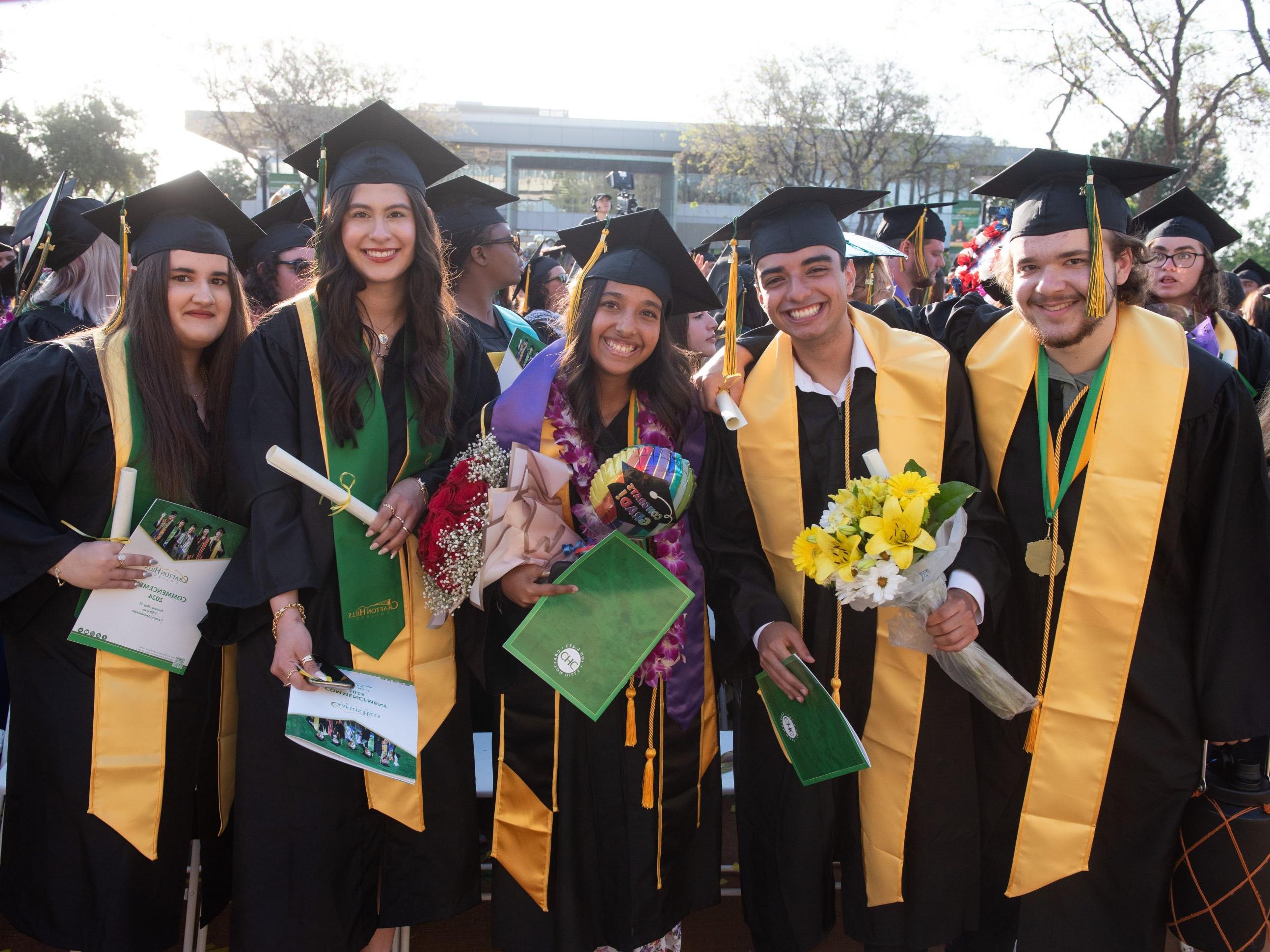 CHC Graduates at Commencement 2024